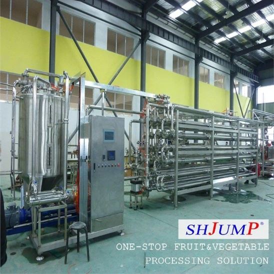 Cherry Puree Tube In Tube Sterilizer